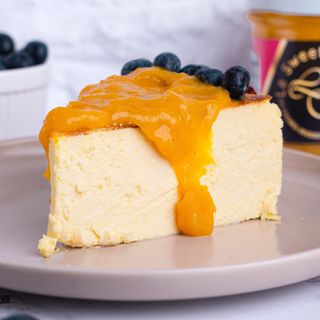 Cheesecake Mango Parchita Cúrcuma Gluten Free & Sugar Free