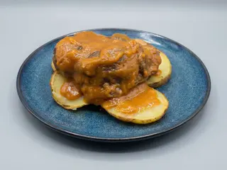 Galta de Cerdo al Horno de Leña