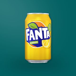 Fanta Limón lata 330ml.