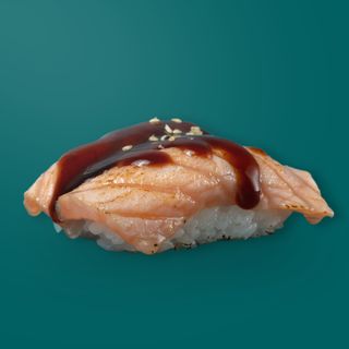 NIGIRI SALMÓN TERIYAKI (2 pzs.)
