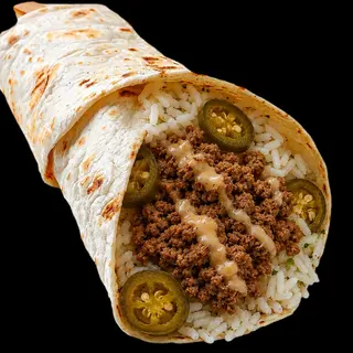 Burrito De Arroz Vegan Hot