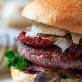 Hamburguesa mediterránea