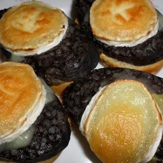 morcilla con rulo de cabra