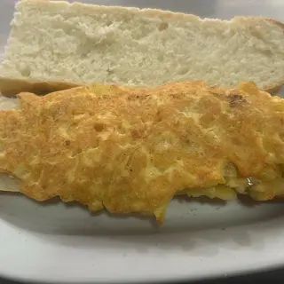Montado de Tortilla de patata