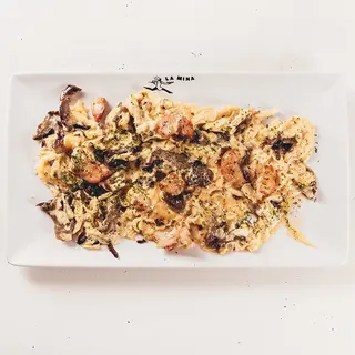 Revuelto De Setas Con Gambas