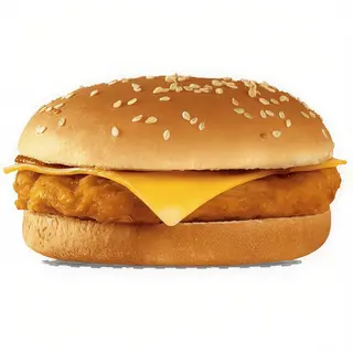 Hamburguesa Pollo Y Queso