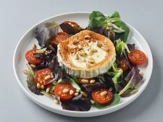 Ensalada de queso cabra