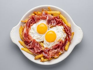 Huevos estrellados