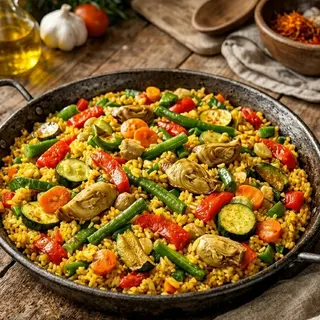 Paella De Verduras