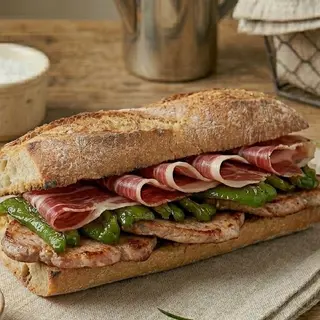 Bocadillo serranito