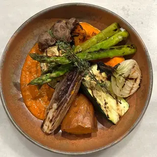 Verduras a la brasa