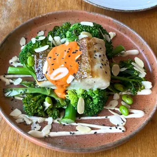 Bacalao a la brasa