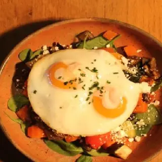 Huevo a la brasa