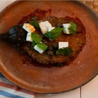 Milanesa berenjena