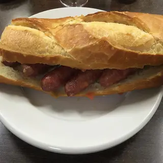 Bocata Salchicha Moruna