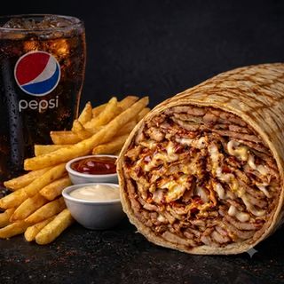 Menu Rollo XXL solo Carne Rollo
