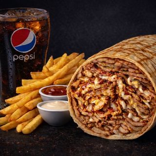 Menu Rollo XXL solo Carne