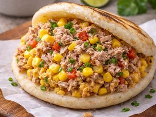 Arepa De Atún Y Millo