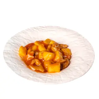 60.Pollo con piña