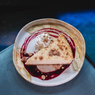 Tarta de queso cremosa