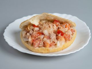 Arepa Frita De Atún-Bonito