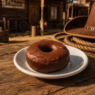 Donut de chocolate