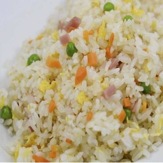 Arroz Frito Con Tres Delicias