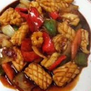 Calamares Con Salsa Picante