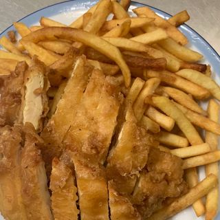 Pollo Rebozado Con Patatas