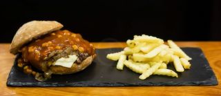 Hamburguesa Taj Mahal