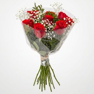 "Gracias Mamá" - Bouquet de Rosas Rojas