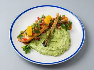 Salmón grillé