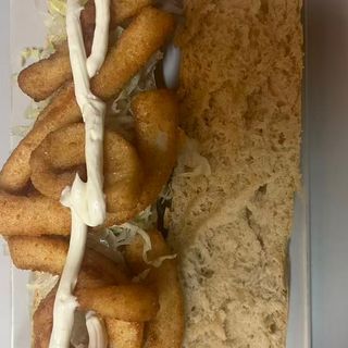 Bocadillo de rabas ( nuevo bocadillo)