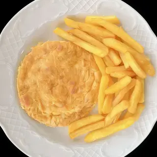Tortilla De Jamón Con Papas