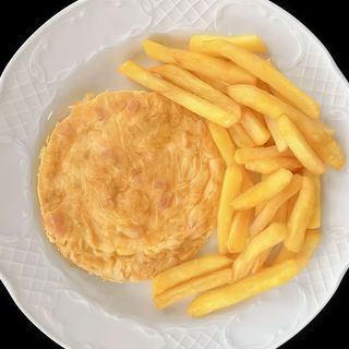 Tortilla De Jamón Con Papas