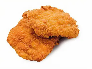 Filete de pollo rebozado.