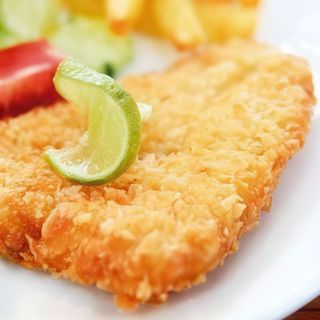 Plato De Merluza Empanada