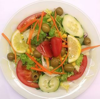 13. Garden green salad