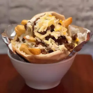 Pita bacon al cheddar