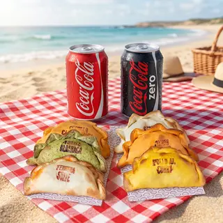 Pack Verano 6 empanadas y 2 bebidas
