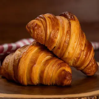 Croissants relleno jamón York y queso