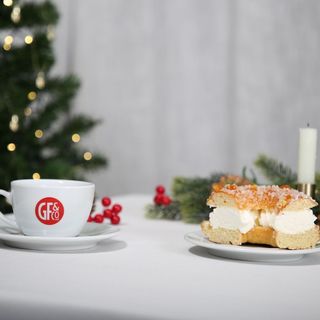 Bebida caliente + rosquito