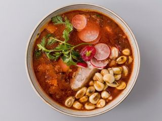 Pozole Rojo Picante (750 Ml.)