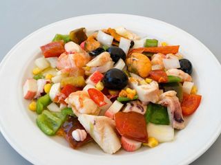 Salpican de mariscos  