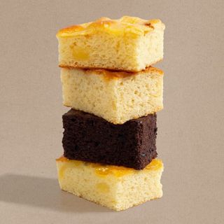 Porción de bizcocho