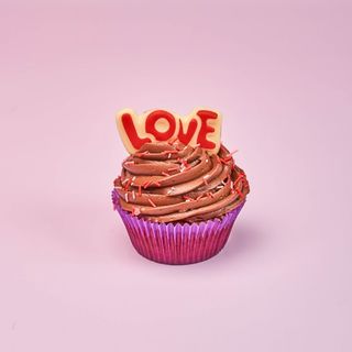 Cupcake mousse chocolate