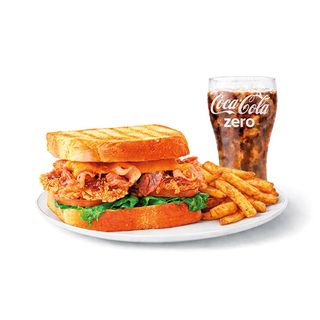 Menú Brioche Chicken Sándwich