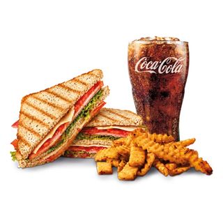 Menú Sándwich Club Bacon & York
