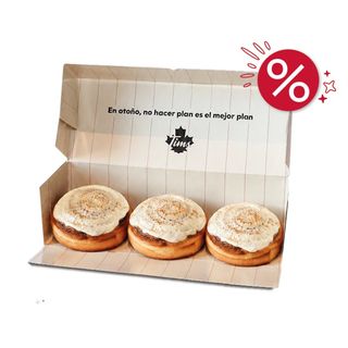Pack Cinnamon Roll Pumpkin