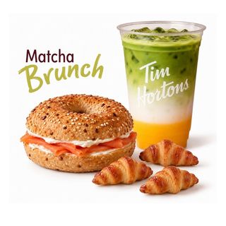Salmon Matcha Brunch